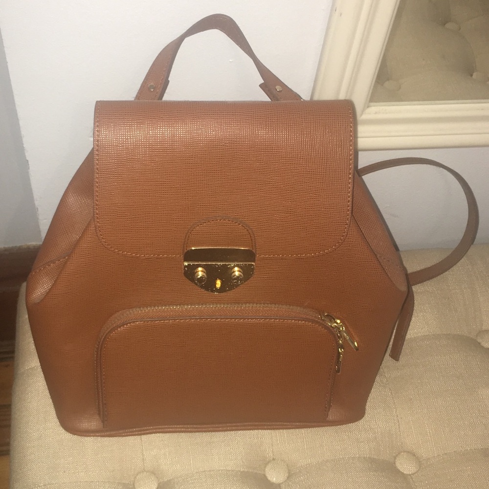 Mango brown backpack